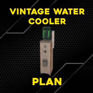 Plan | Vintage Water Cooler