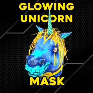 Glowing Unicorn Mask