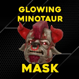 Glowing Minotaur Mask