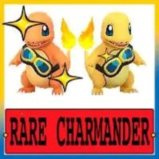 POKEMON GO - Charmander with Friede's Goggles Shundo - Catch