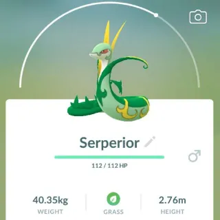 Pokémon Go 40 Level Seperior -Trade