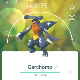 Pokémon Go 50 level shiny Garchomp - trade
