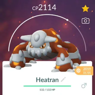 Pokémon Go guaranted lucky Heatran-Trade