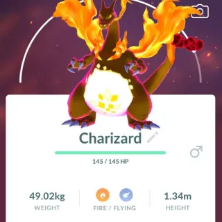 Pokémon Go Gigantamax Charizard -Trade