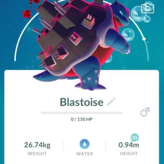 Pokémon Go Gigantamax Blastoise -trade