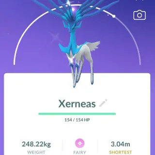 POKEMON GO - Shiny Xerneas- TRADE 20K or 1mil STARDUST . PLEASE READ DESCRIPTION