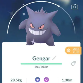 Pokémon Go guaranted lucky shiny Gengar -Trade