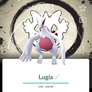 Pokémon Go Shiny Lugia Go fest BG -Trade