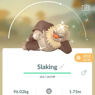 Pokémon Go guaranted lucky shiny Slaking -Trade