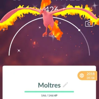 Pokémon Go guaranted shiny Moltres-Trade