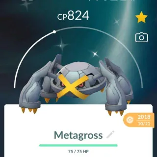 Pokémon Go guaranted shiny Metagross-Trade