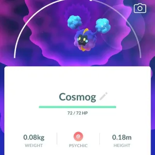 Pokémon Go Cosmog Trade -20k or 1 million stardust
