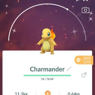 Pokémon Go guaranted lucky shiny Charmander -Trade