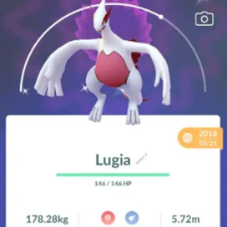 Pokémon Go guaranted lucky shiny Lugia -Trade