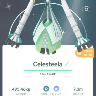 POKEMON GO - Shiny Celesteela- TRADE