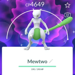 Pokémon Go Shiny Level 50 Mewtwo-Trade