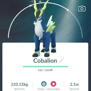 POKEMON GO - Shiny Cobalion- TRADE