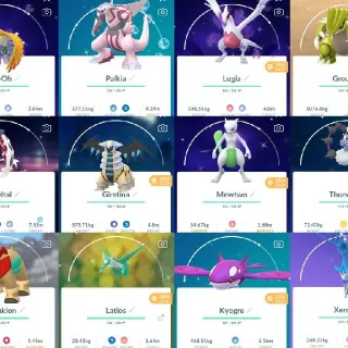 POKEMON GO - 50 Level Legendary- TRADE