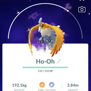 Pokémon Go Shiny Ho oh Purified- TRADE