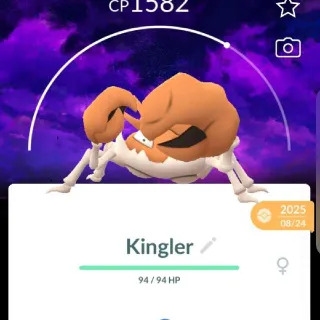 POKEMON GO - Gmax Kingler BG- TRADE
