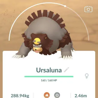 Pokémon Go Ursaluna-Trade