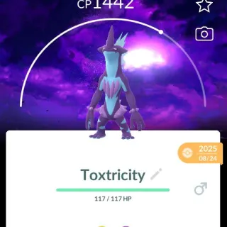 POKEMON GO - Gmax Toxtricity BG- TRADE