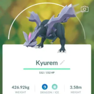 Pokémon Go shiny Kyurem -Trade