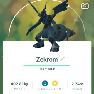 Pokémon Go shiny Zekrom -Trade