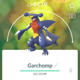 Pokémon Go 50 level Garchomp - trade