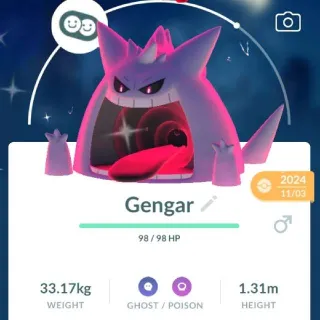 Shiny GIGANTAmax Gengar