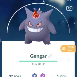 Pokémon Go guaranted lucky shiny Gengar -Trade