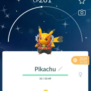 Pokémon Go Shiny 50 Pikachu-Trade