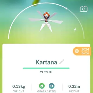 POKEMON GO - Shiny Kartana- TRADE