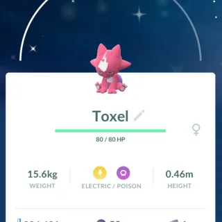 Pokémon Go Shiny Toxel-Trade