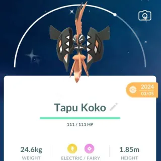 POKEMON GO - Shiny Tapu Koko- TRADE