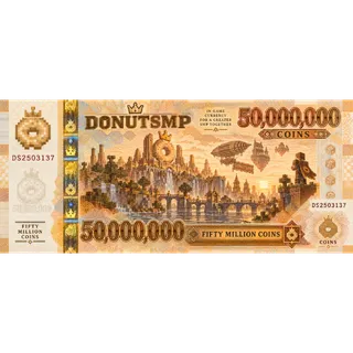 DonutSMP 50M
