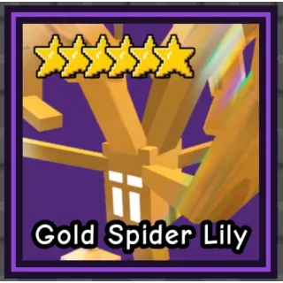 Gold Spider Lily