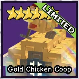 Gold Chicken Coop