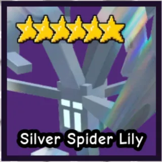 Silver Spider Lily