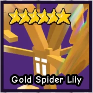 Gold Spider Lily