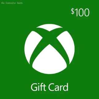 $100 Xbox Gift Card | INSTANT (3% OFF)