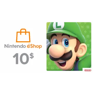 $10.00 Nintendo eShop | INSTANT (10% OFF)