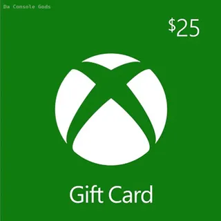 $25 USD Xbox Gift Card | INSTANT