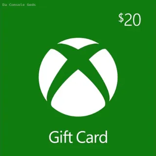 $20 Xbox Gift Card | INSTANT (4% OFF)