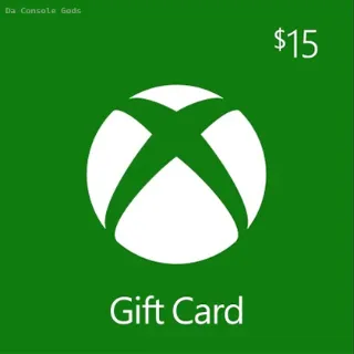 $15 Xbox Gift Card | INSTANT (5% OFF)