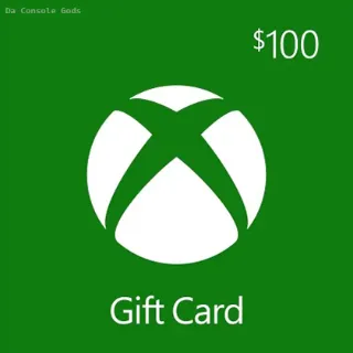 $100 Xbox Gift Card | INSTANT (5% OFF)