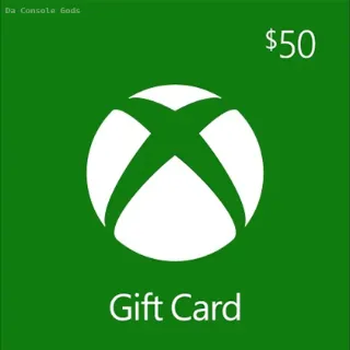 $50.00 Xbox Gift Card | INSTANT (5% OFF)