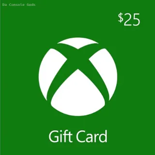 $25 Xbox Gift Card | INSTANT (5% OFF)