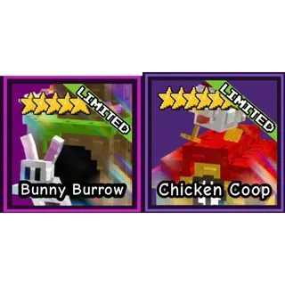 bunny burrow + chicken coop GTD