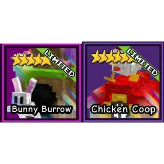 chicken coop+ bunny burrow GTD
